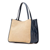 グッチ ホースビット トートバッグ ハンドバッグ 623694 ベージュ ブラック キャンバス レザー レディース GUCCI 【中古】